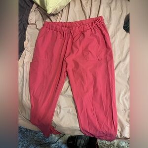 Casual Pink Pants